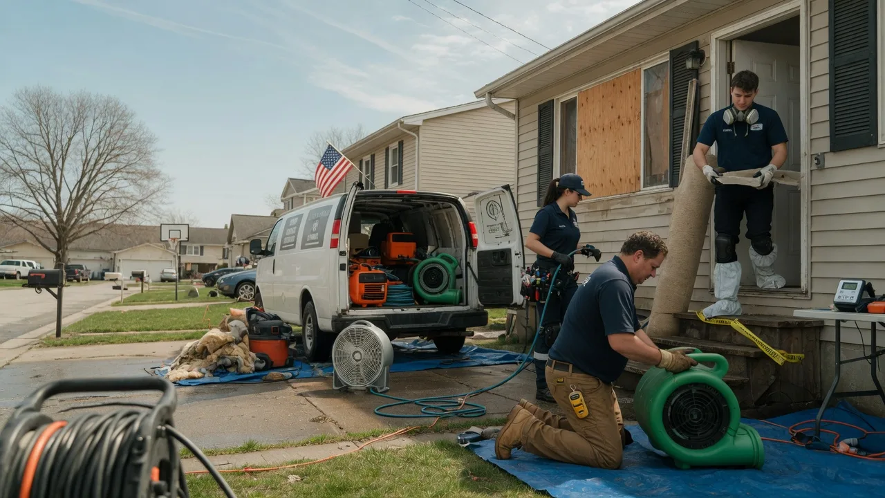 Water Damage Restoration in North Bergen, NJ near me